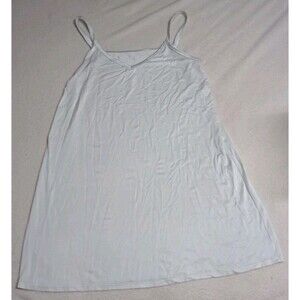 Vtg Vanity Fair Full Slip Womens Sz 40 White Nylon Lingerie Minimalist Lingerie